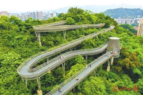 福州迎接新中国成立70周年重点项目建设巡礼