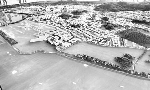 福州滨海新城规划馆月底开放　沙盘展现布局规划