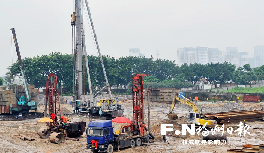台江海峡金融商务区楼宇矩阵不断壮大 国资大厦动工