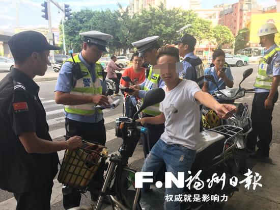 经过集中整治　二环华林路口电动车违法现象减少