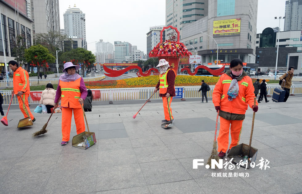 福州市城管委全面部署“两节”环卫保障工作 