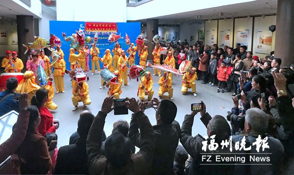 福清海族舞南后街首秀  今日上午有提线木偶表演