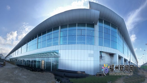 福州机场第二轮扩能航站楼工程国内出发候机厅投用