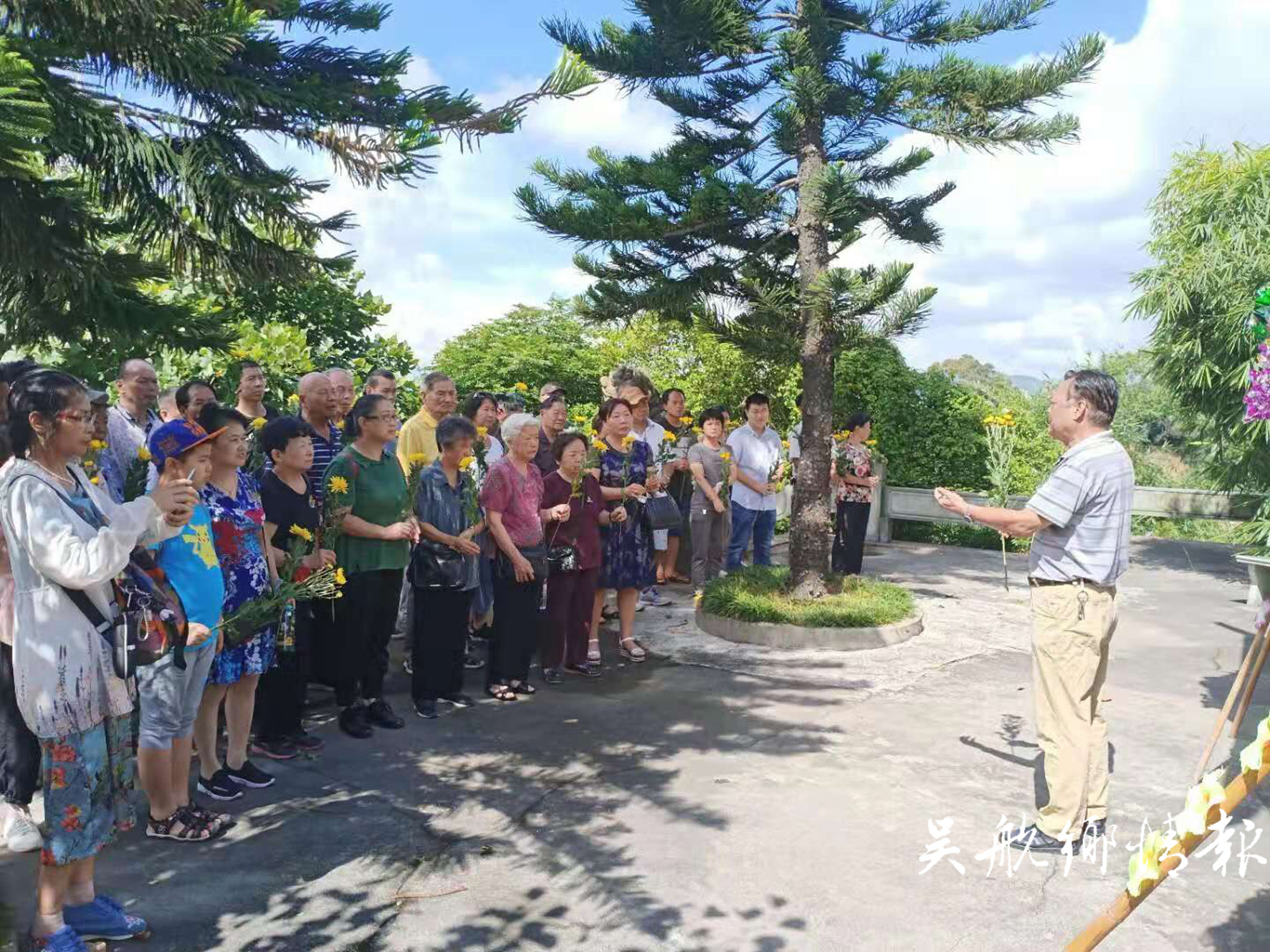 马江海战135周年 百人公祭海战英烈