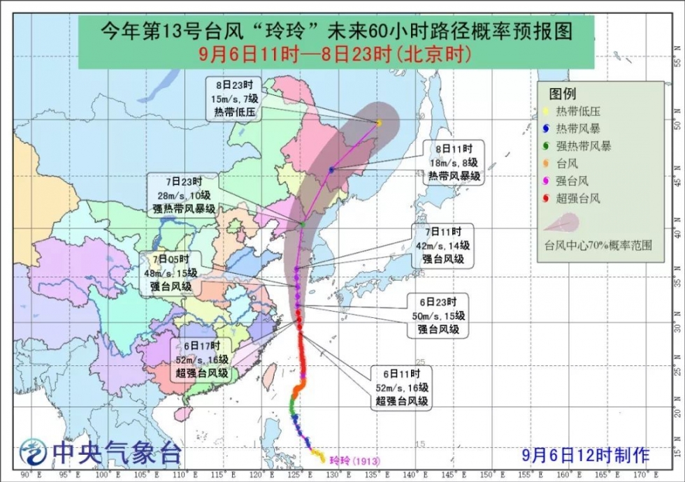 海上双台风共舞 榕城更需对付秋老虎