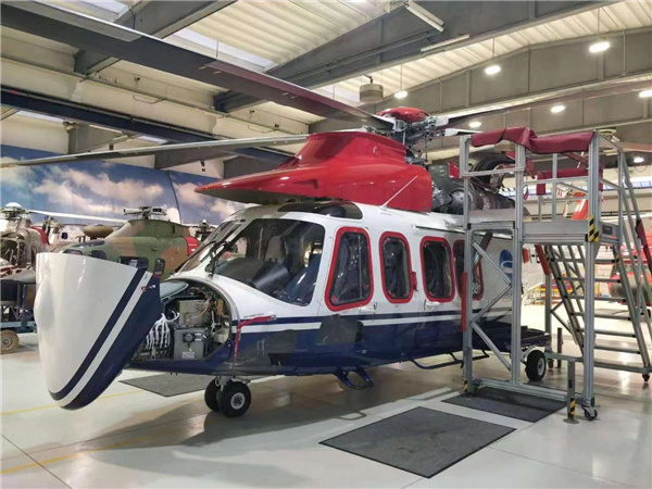 19个直升机组件来厦　福建迎来首架保税租赁进口直升机