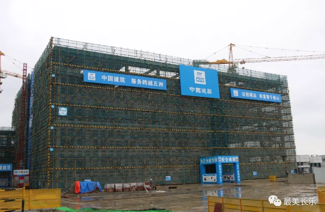 【抓项目 促发展】 滨海新城综合医院（一期）项目预计8月底全面封顶