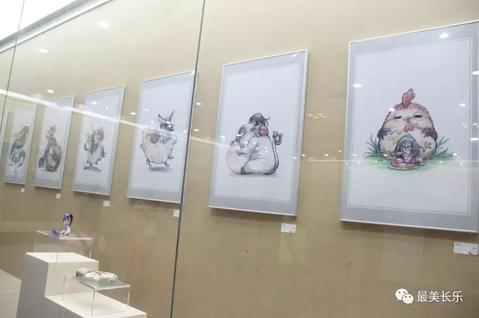 区第九届动漫艺术展开幕，吉祥物“蚌仔”亮相