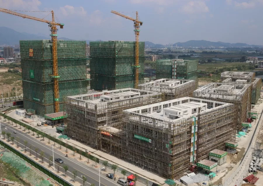 “十一”不停工，中国东南大数据产业园研发楼三期预计年底竣工！