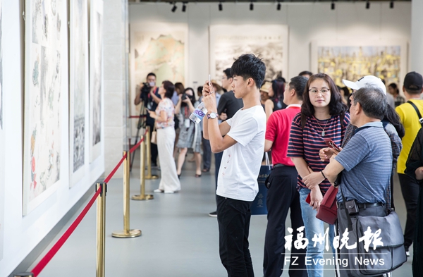 “水墨融情海丝梦”首届全国中国画作品展开幕