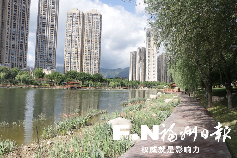 福州琴亭湖公园完成景观改造工作　月底重新开放