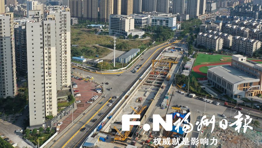 福州地铁建设大提速五线齐发 加快织就地下交通网