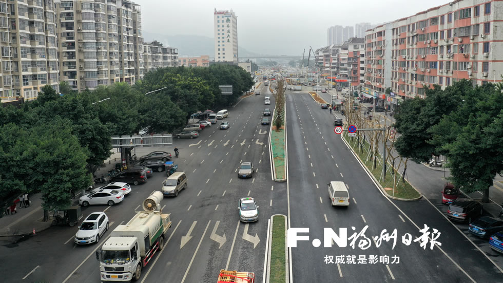 福马路提升改造六一路至三环段部分道路力争20日建成