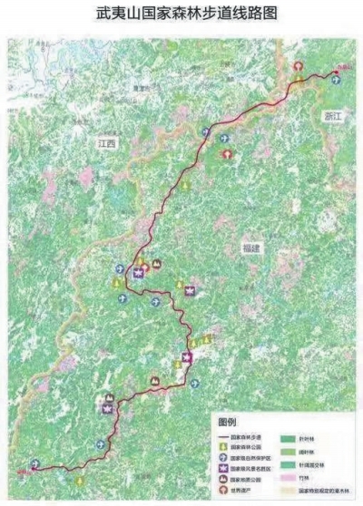 探路全国第一条对外开放的国家森林步道