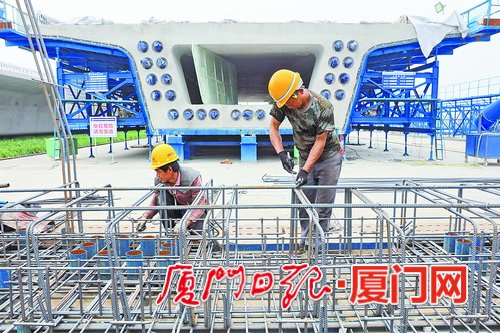 福厦高铁最长桥梁下月架梁 保障2022年全线竣工通车