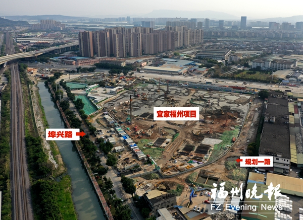 福州宜家周边路网启动升级 一期项目将拓宽埠兴路