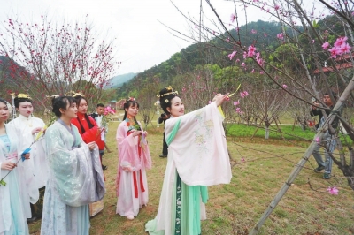 十二花神“闹”花朝节活动在福州国家森林公园举行
