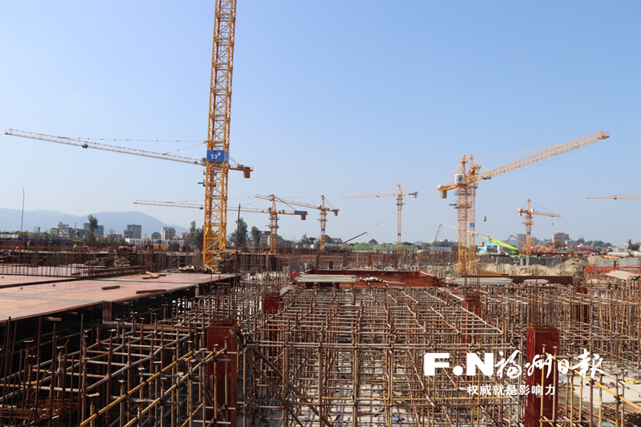 滨海新城安置房四期项目年内主体工程封顶