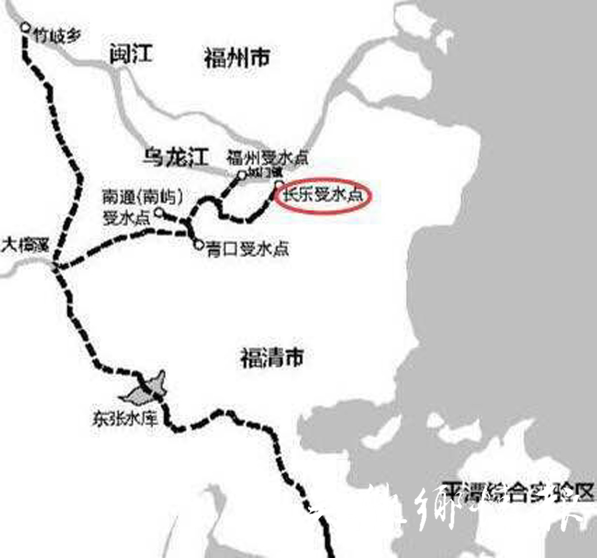 平潭及闽江口水资源配置工程长乐段开工