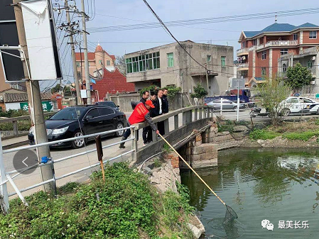 漳港街道：“全警巡河” 再添护河新力量