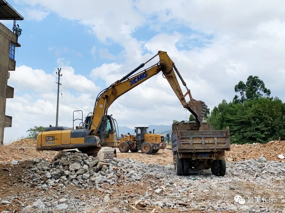 攻坚120天丨营前街道新街路道路工程启动建设