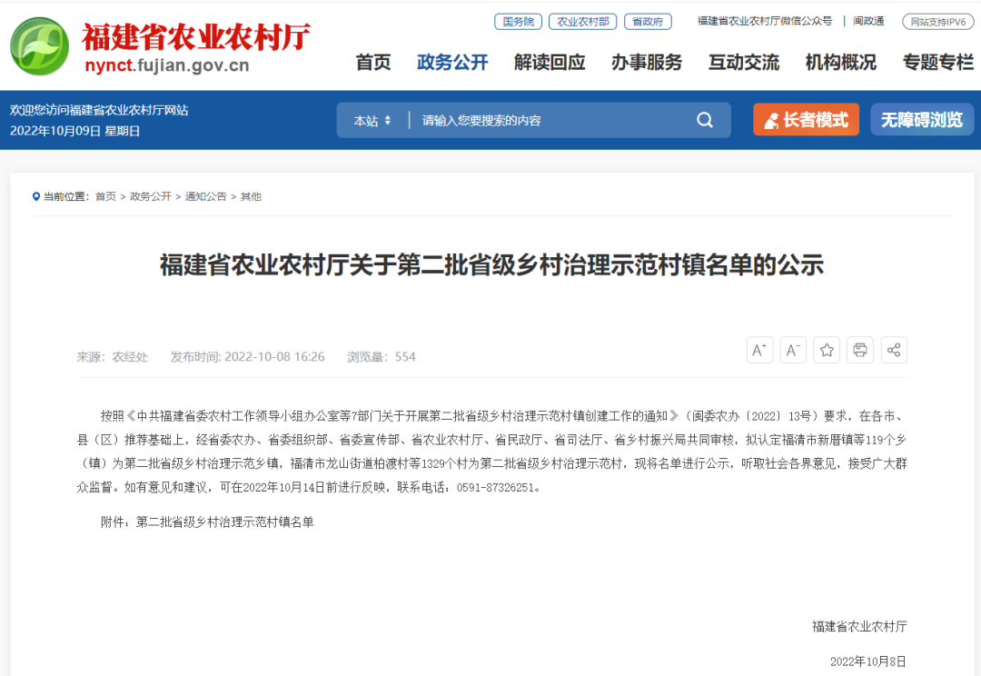 上榜！为我区这些镇村加油！