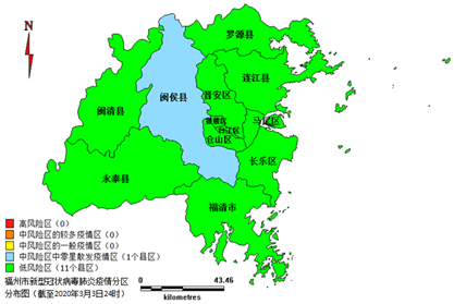 福州疫情风险区变更！中风险区仅剩1个！