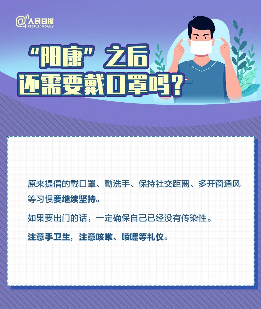 阳过后，也得戴口罩！戴口罩很重要！