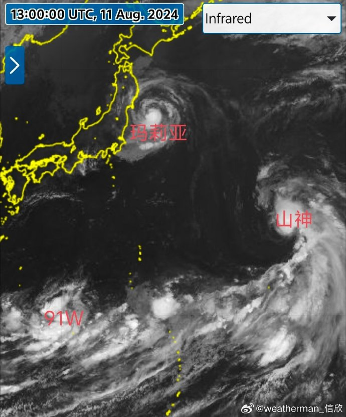 ҈雨҈雨҈雨҈！台风“组团”去日本！天气即将大反转……