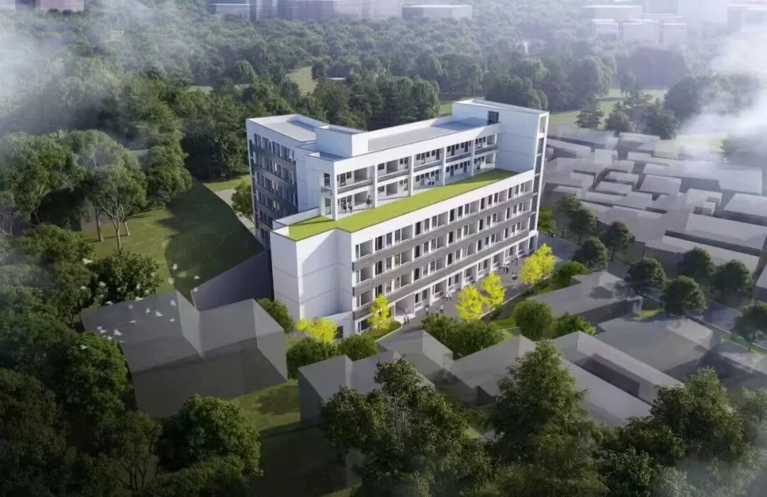 可容纳700名学生！长乐一中新增1栋宿舍楼！