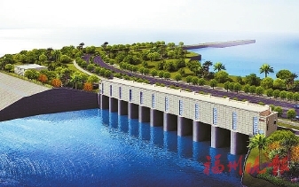 滨海新城打造美丽海堤 长乐“十七孔”下月展新颜
