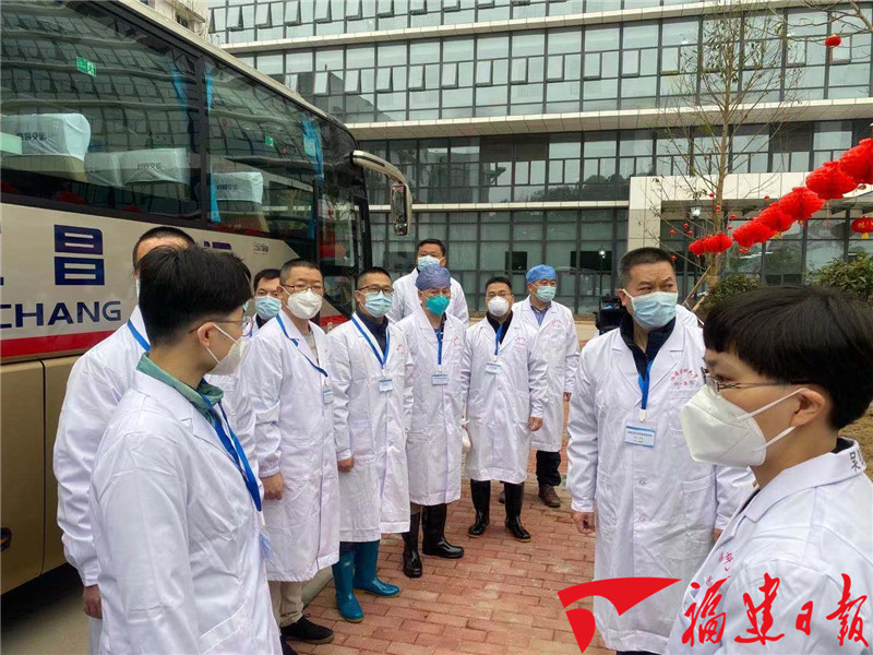 上战场！今天福建医疗队正式进入宜昌市三医院