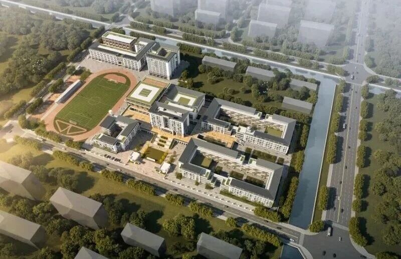 家长狂喜！长乐高级中学新校区封顶，3600学位在路上