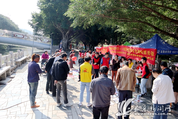 长乐团区委垃圾分类进社区文明实践活动