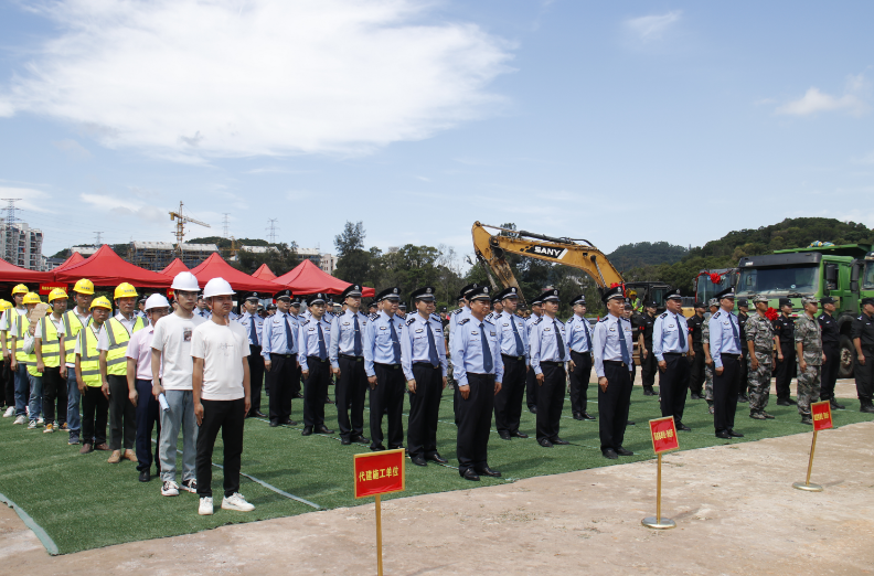 区公安局巡特警反恐训练基地项目奠基仪式举行