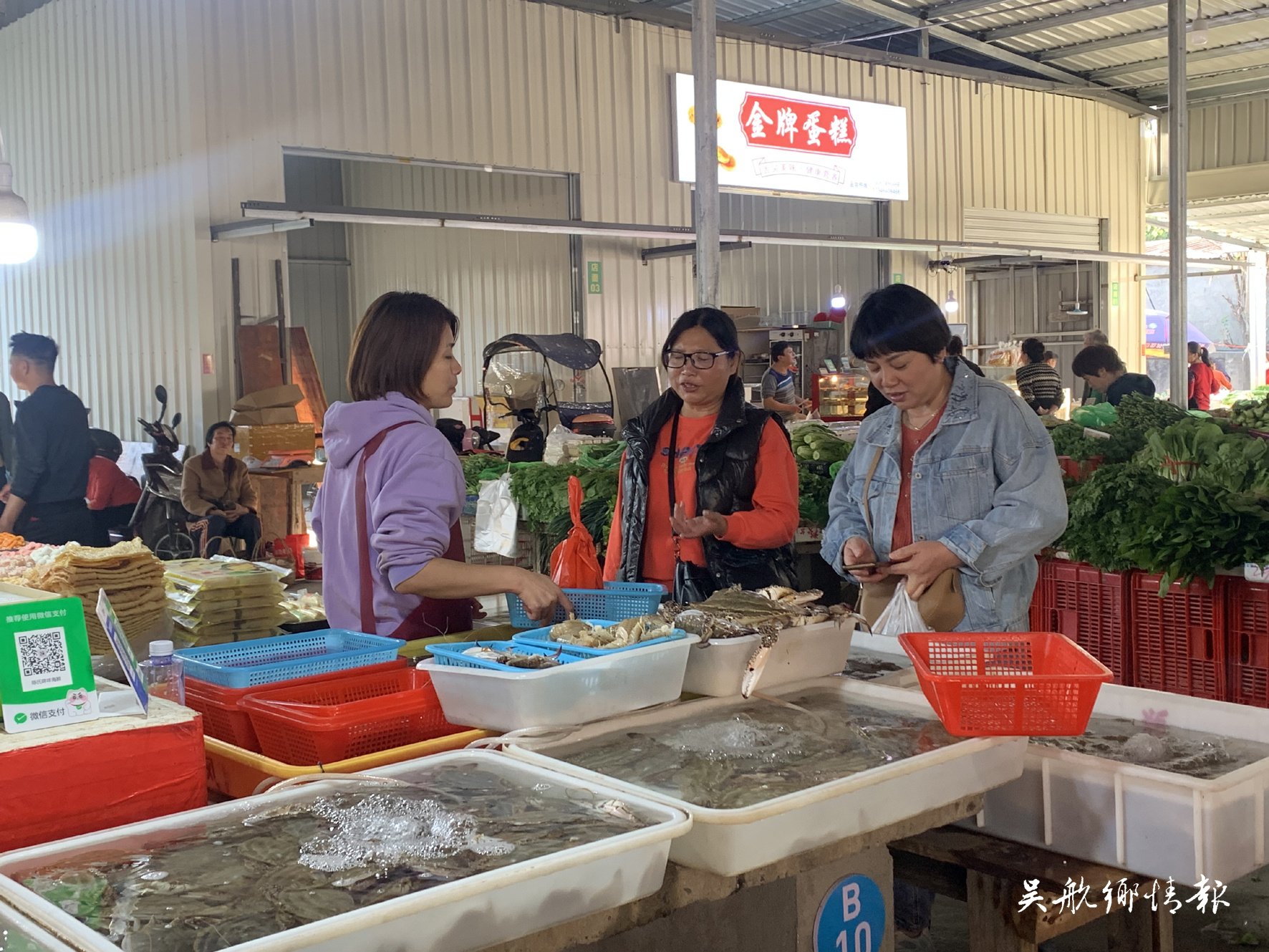 下朱农贸市场乔迁“新居”