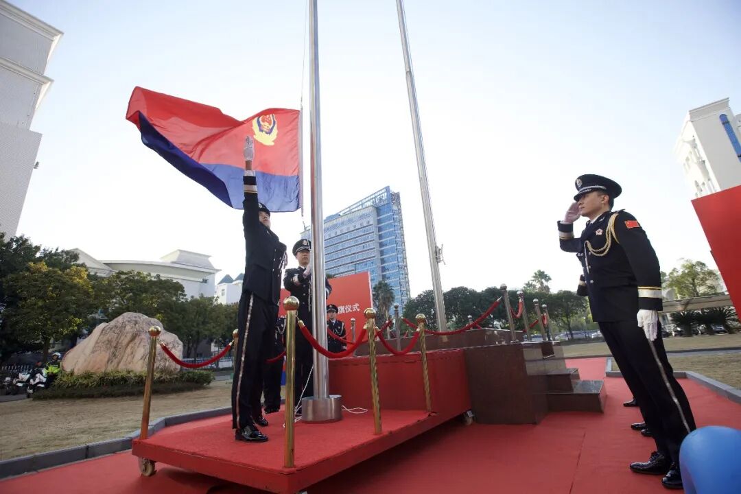仪式感拉满！今天，长乐公安这样过……