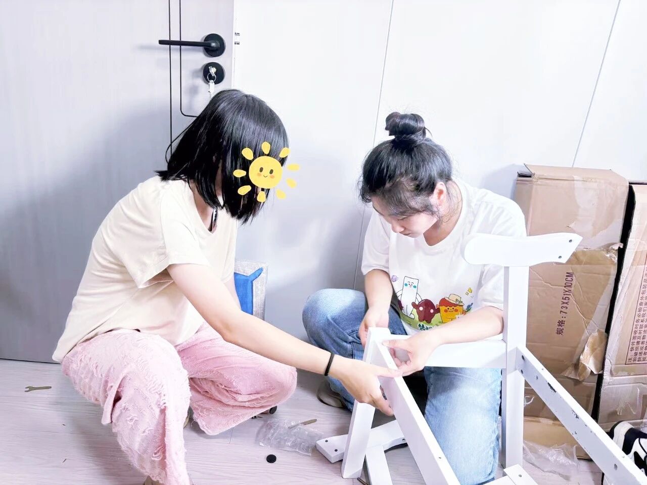 超暖心！长乐这对姐弟终于有新房间了