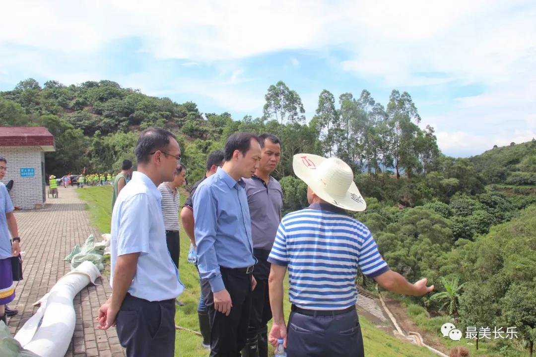 区领导深入一线督导检查防汛防台风工作