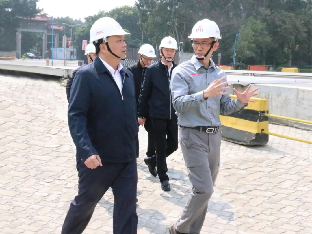 张帆调研走访服务企业