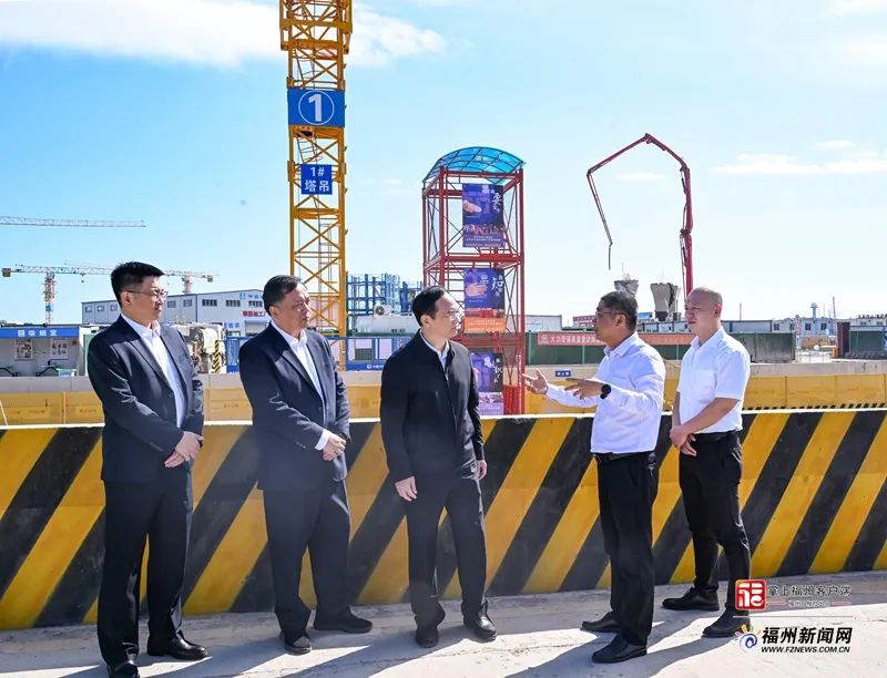 林宝金调研长乐国际机场二期项目建设