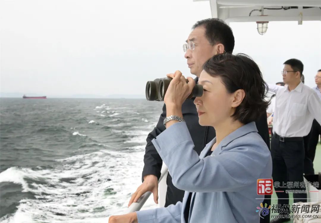 逐浪前行！郭宁宁吴贤德调研“海上福州”→