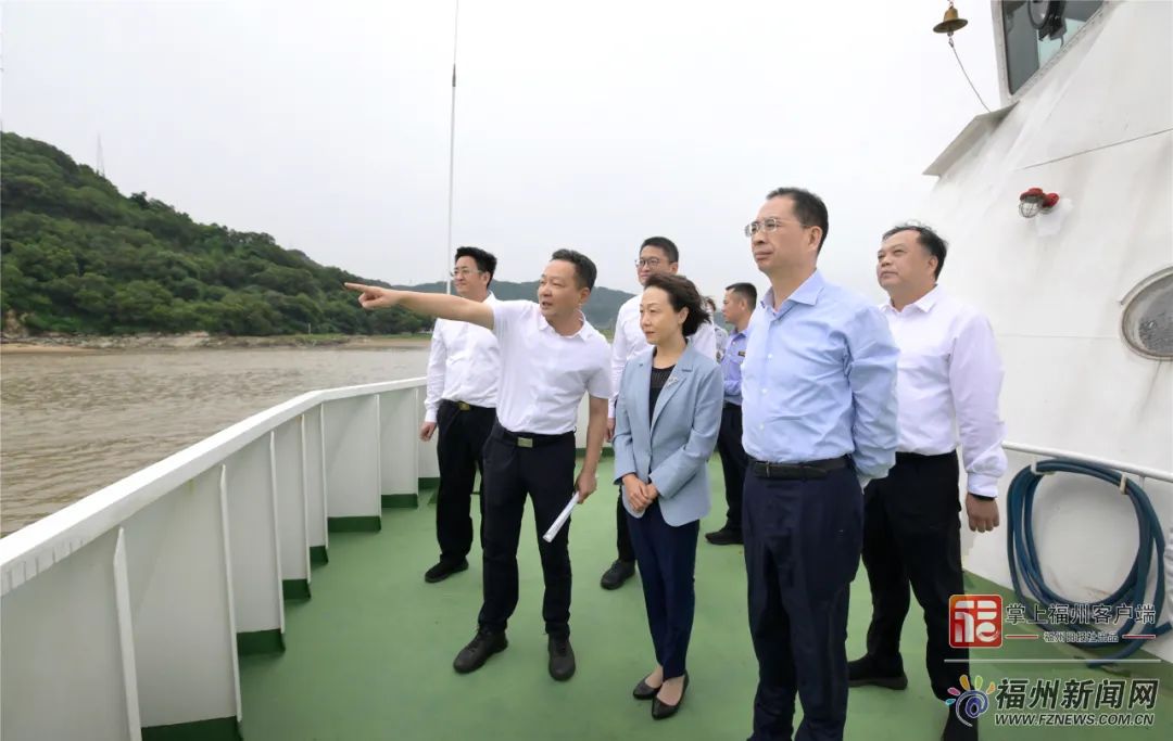 逐浪前行！郭宁宁吴贤德调研“海上福州”→