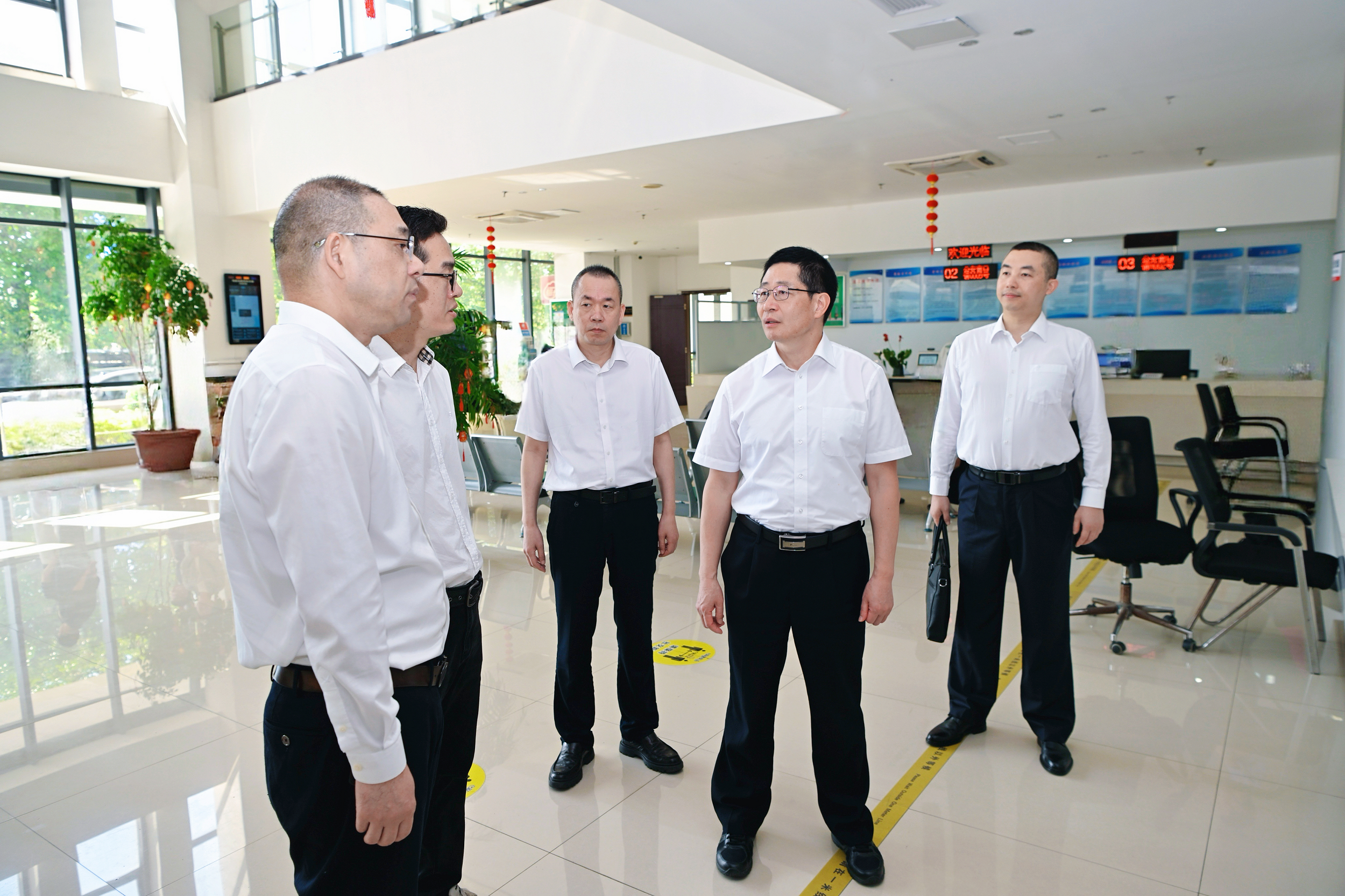 兰文调研信访工作并指导推动学习教育