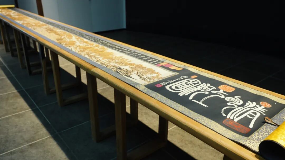 嫁妆天花板！长乐父亲的8米剪纸《清明上河图》！