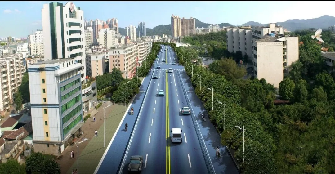 爱心路改造工程已启动建设，计划春节前道路全线通车