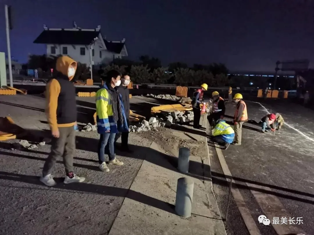 日夜兼程！滨海新城两个道路项目加快建设