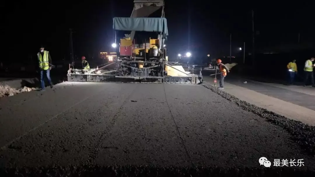 日夜兼程！滨海新城两个道路项目加快建设