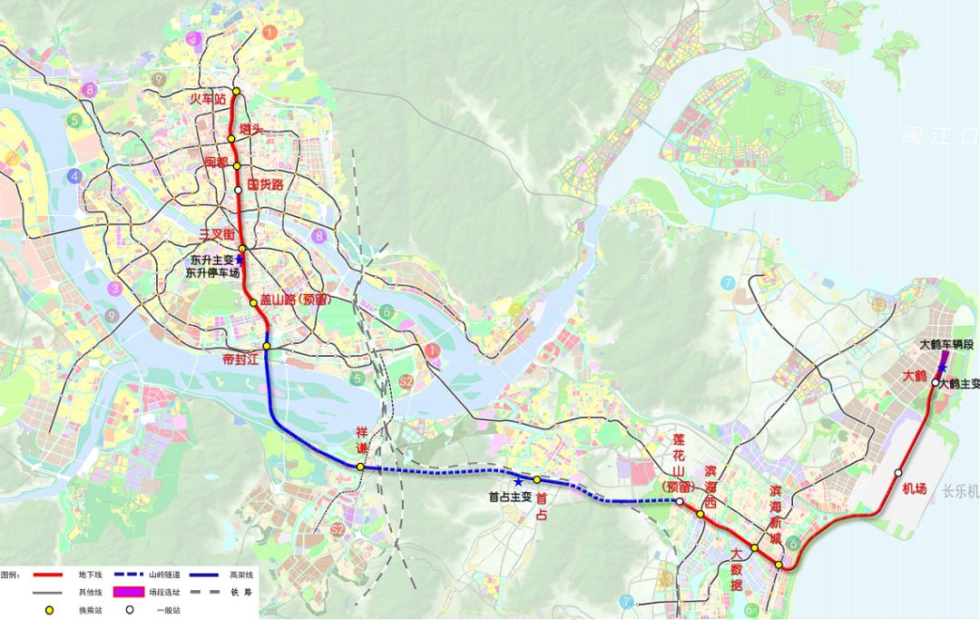 福平铁路经过站点图图片