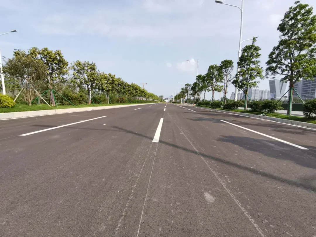 预计7月底通车！金滨路提升改造工程重要路段完工